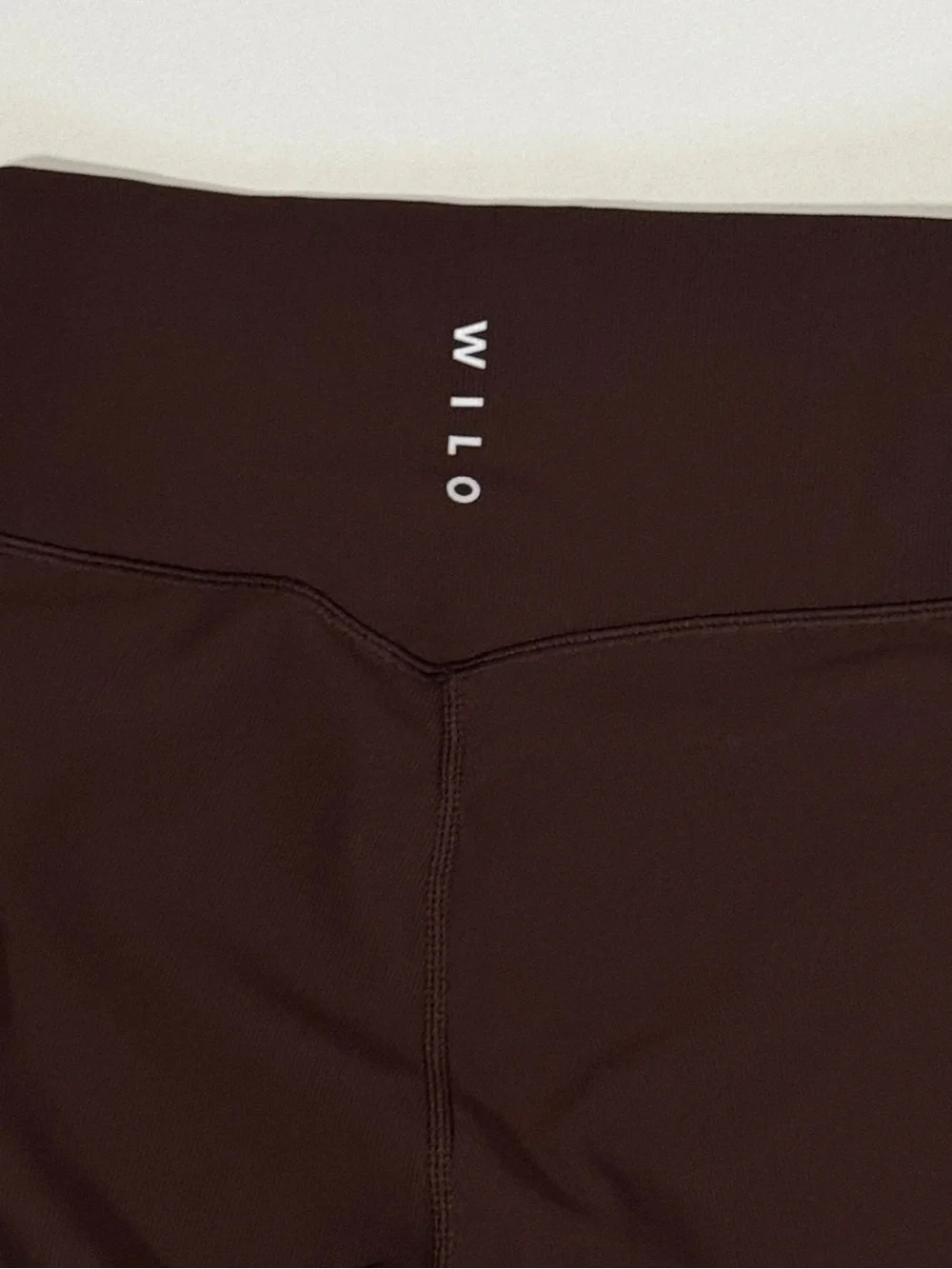 Wilo The Label Wellness Club Matching Set NWT Small Chocolate Brown Pink